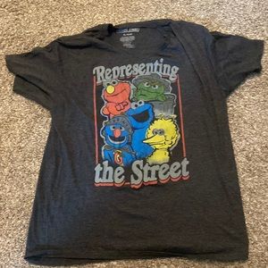Retro Sesame Street T-shirt size XL